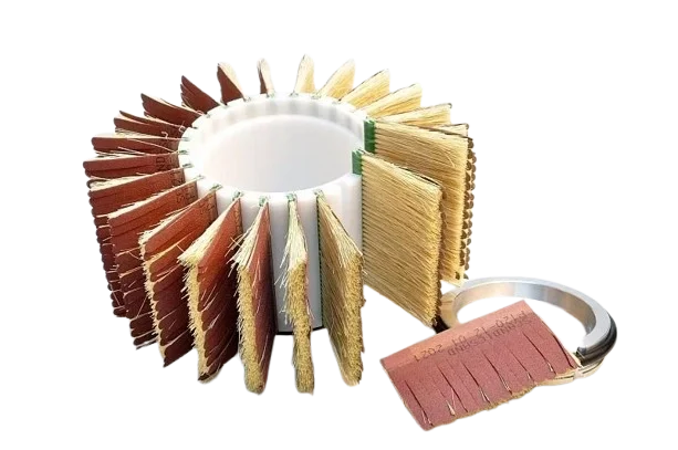 Hlava POM s drážkami na zasunutí výměnných kartáčových lamel